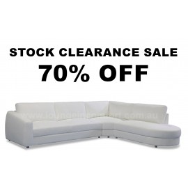 HALO CORNER CHAISE LOUNGE IN FABRIC (BRAND NEW)